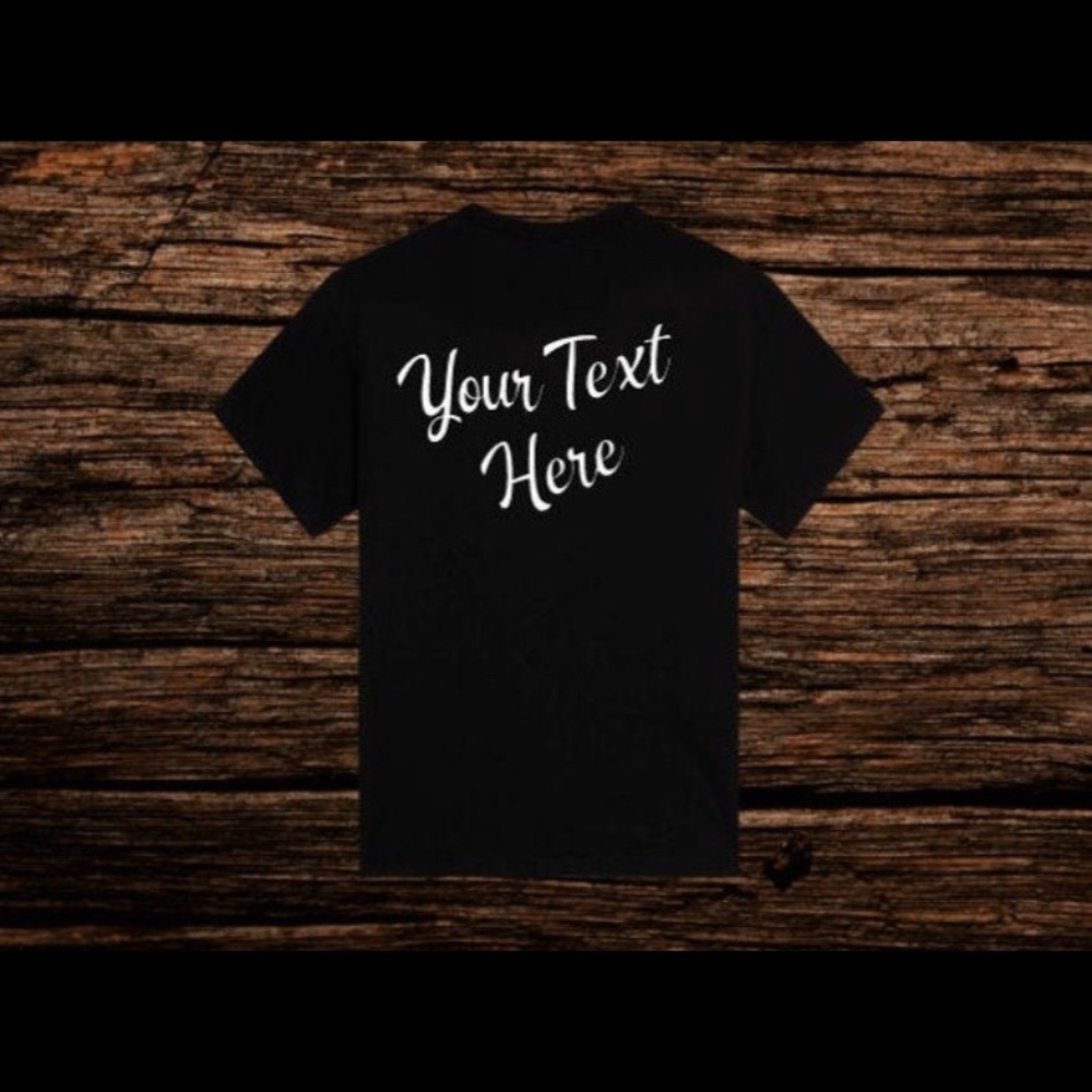 Customize t-shirt
